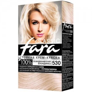 *Краска для волос Fara 530 Скандинавская блондинка 